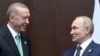 Президент Росії Володимир Путін (п) у із турецьким колегою Реджепом Ердоганом, архівне фото