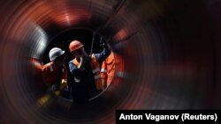 Construction of the Nord Stream 2 pipeline is said to be 93 percent complete.