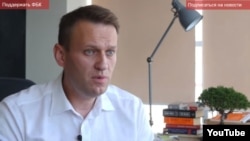 Russian opposition leader Aleksei Navalny appears in a YouTube video in January.
